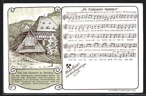 Lied-AK Dr frohnaaer Hammer
