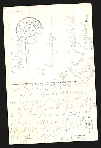 AK Tannhäuser - Tannhäuser im Wald am Fusse der Wartburg