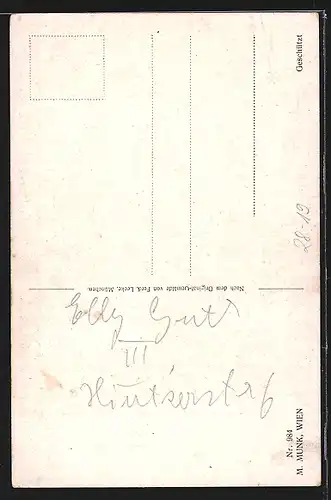 AK Tannhäuser - Tannhäuser im Wald am Fusse der Wartburg