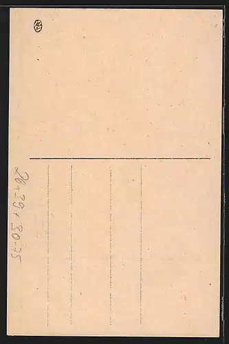 Künstler-AK Brynolf Wennerberg: Frau schreibt ihrem Liebsten über die neunte Kriegsanleihe