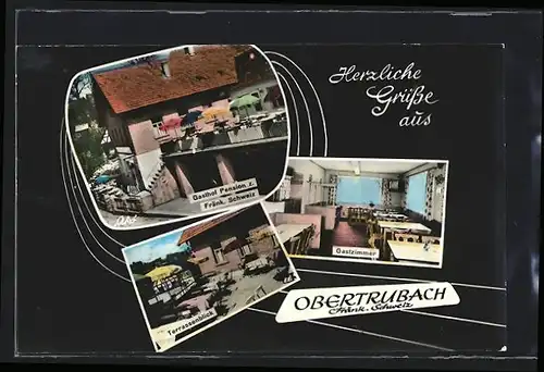 AK Obertrubach, Gasthof Pension zur Fränkischen Schweiz