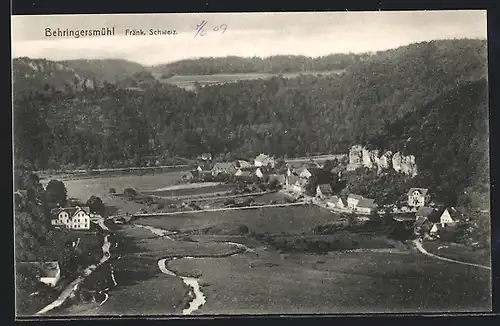 AK Gössweinstein, Blick auf das Etablissement Behringersmühle