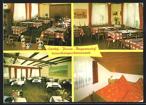 AK Sexau /Breisgau, Gasthof Pension Bergmattenhof
