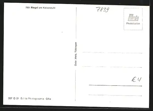 AK Riegel, Partie an der Brücke