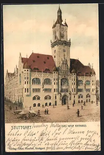 AK Stuttgart, Das neue Rathaus