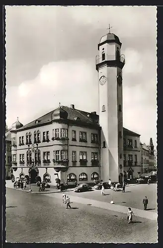 AK Hof /Saale, Rathaus