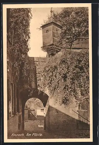 AK Kronach, Am Pförtle