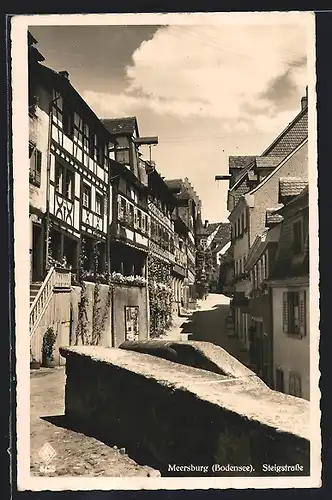 AK Meersburg / Bodensee, Steigstrasse