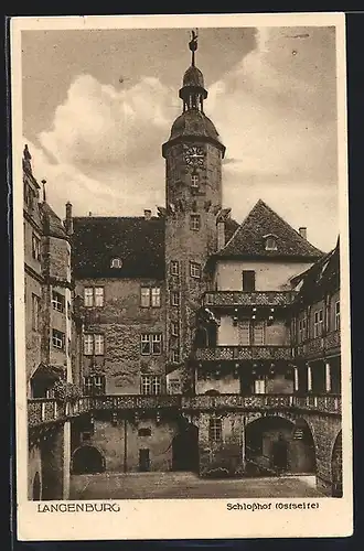 AK Langenburg, Schlosshof