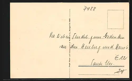 AK Heuberg-Stetten a. k. M., Partie i. Lager