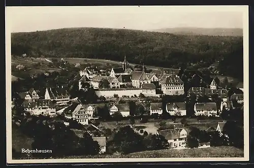 AK Bebenhausen, Gesamtansicht aus der Vogelschau