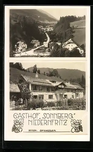 AK Niedernfritz, Gasthof Sonnberg