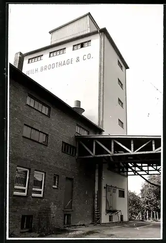 Fotografie unbekannter Fotograf, Ansicht Elze / Hann., Zuckerwarenfabrik Wilh. Brodthage & Co.