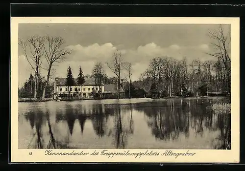 AK Altengrabow, Kommdandantur des Truppenübungsplatzes