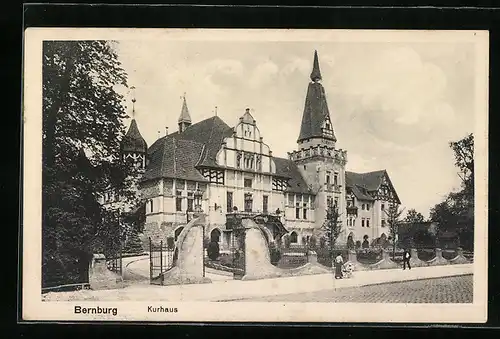 AK Bernburg, Blick zum Kurhaus