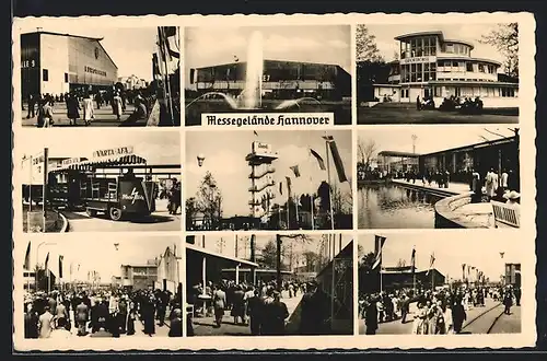 AK Hannover, Ansichten vom Messegelände