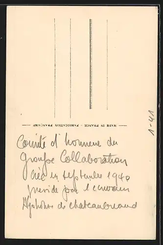 AK Abel Hermant, de l`Academie francaise