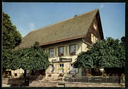 AK Unterbränd am Kirnbergsee /Schwarzwald, Gasthof-Pension Sternen