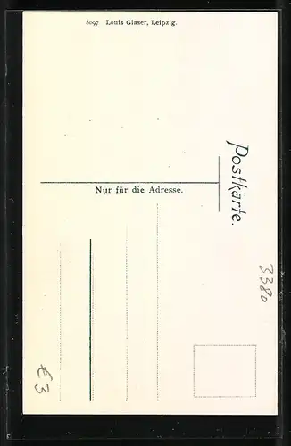 AK Goslar a. Harz, Butterhanne, Holzschnitzereien am Brusttuch