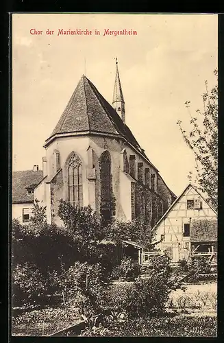 AK Mergentheim, Chor der Marienkirche