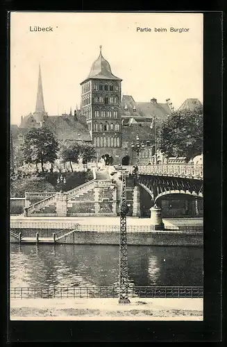 AK Lübeck, Partie beim Burgtor