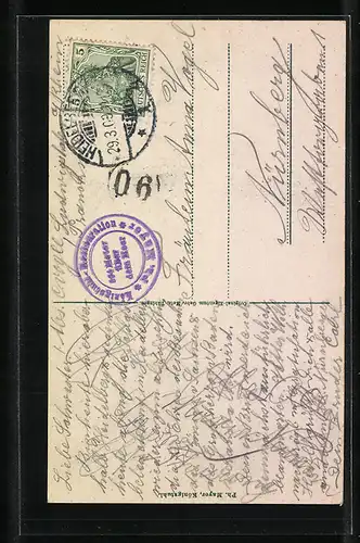 AK Heidelberg, Königstuhl, Endstation der Bergbahn