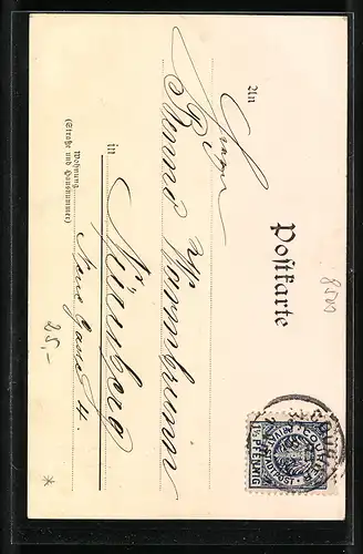 AK Nürnberg, Albrecht Dürer-Denkmal