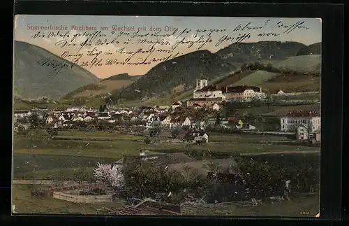 AK Kirchberg am Wechsel, Teilansicht mit dem Otter