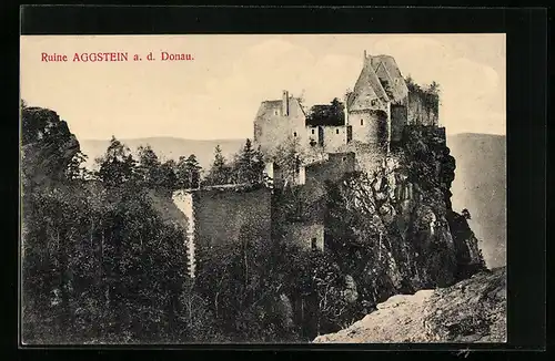 AK Aggstein a. d. Donau, Ruine Aggstein