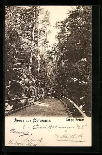 AK Gutenstein, Lange Brücke