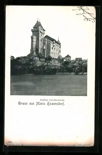AK Maria Enzersdorf, Schloss Liechtenstein