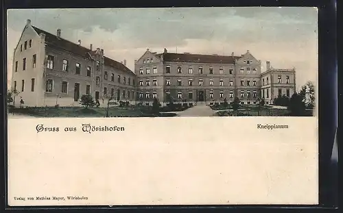 AK Wörishofen, Blick zum Kneippianum