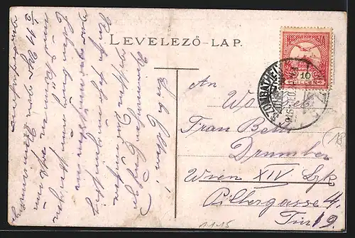 AK Szombathely, Erzsebet kiralyne-utca