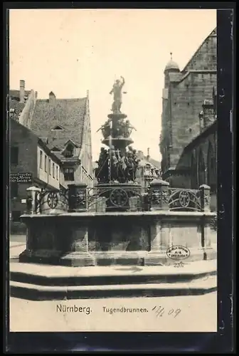 AK Nürnberg, Tugendbrunnen