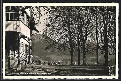 AK Oberstdorf, Gasthaus Pension Wasach