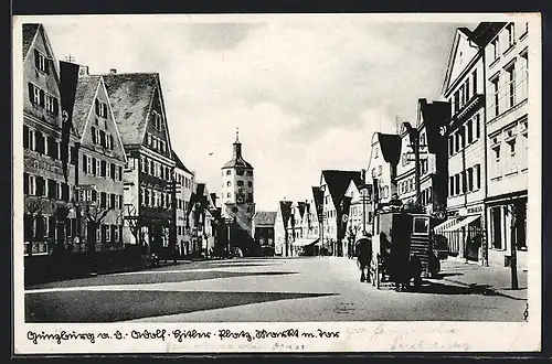 AK Günzburg a. d. Donau, Platz