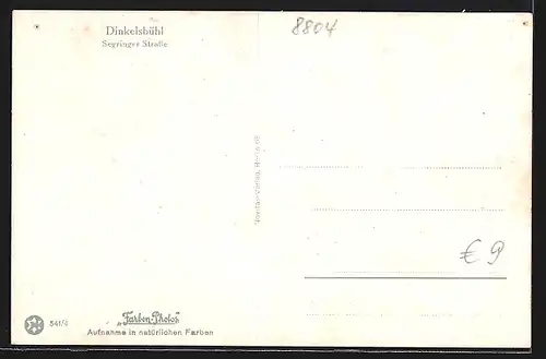 AK Dinkelsbühl, Segringer Strasse