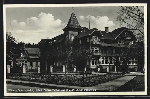 AK Königsfeld /Schwarzwald, Heim Doniswald