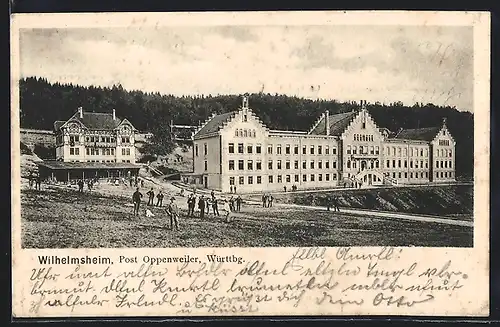 AK Wilhelmsheim, Ortspartie