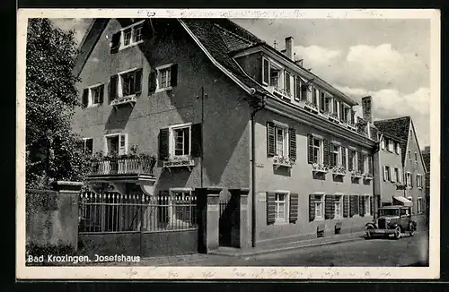 AK Bad Krozingen, Partie am Josefshaus