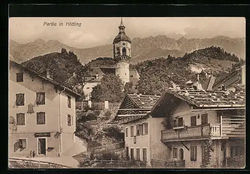 AK Hötting, Partie im Ort