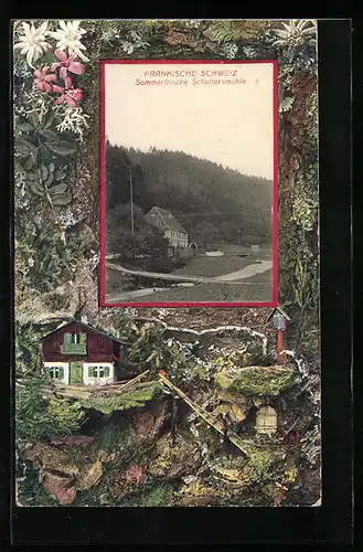 AK Schottersmühle /Fränkische Schweiz, Gasthaus Schottersmühle