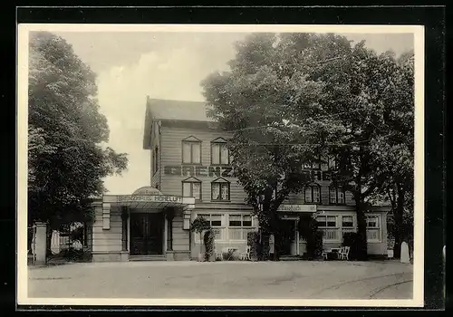 AK Hamburg-Hoheluft, Gasthof Grenzhaus Hoheluft von W. Wurzbach