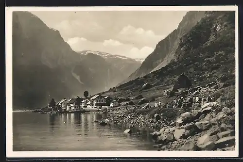 AK Gudvangen, Ortsansicht