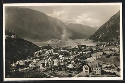 AK Odda, Ortsansicht mit Hardangerfjord