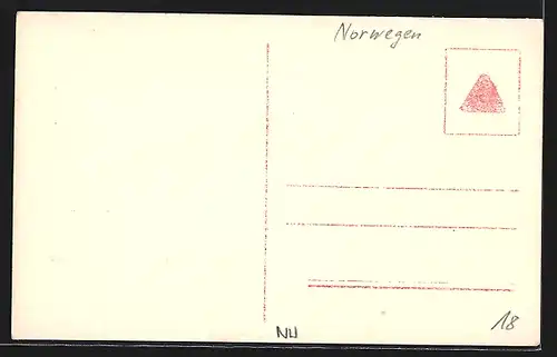 AK Bergen, Totalansicht aus der Vogelschau