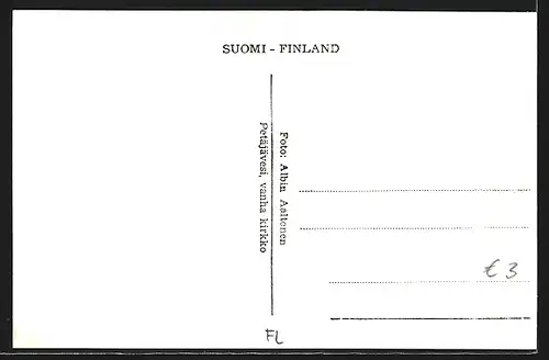 AK Petäjävesi, vanha kirkko