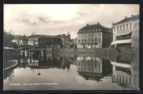 AK Göteborg, Motive fan Vallgraven vid Kungsportsbron