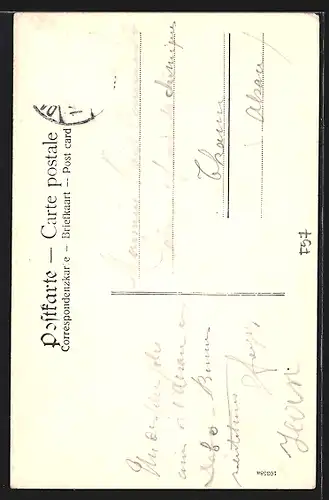 AK Dagsburg /Lothr., Restaurant Christophe, Pension