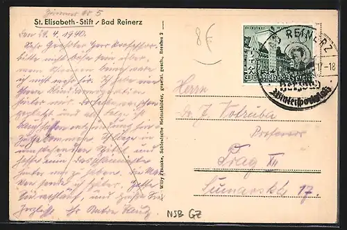 AK Bad Reinerz, St. Elisabeth-Stift